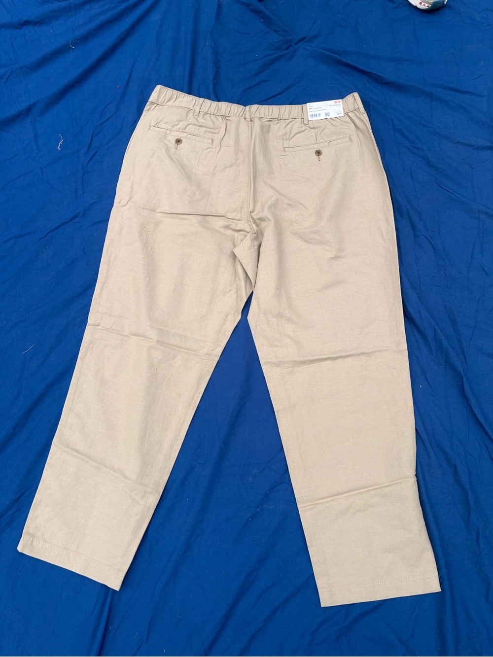 Men's Tan Casual Pants - Picture 2 of 3